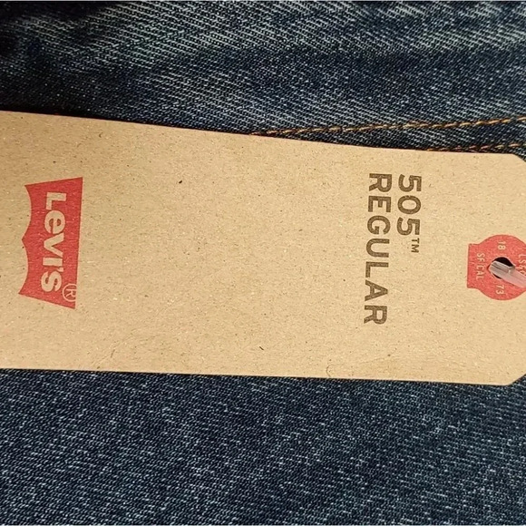 Levis Strauss & Co. 505 Regular Mens Jeans W34 L29 NWT - Picture 8 of 13